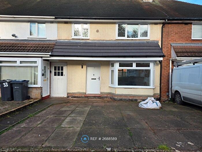 3 Bedroom Terraced House To Rent In Gilwell Road, Birmingham, B34