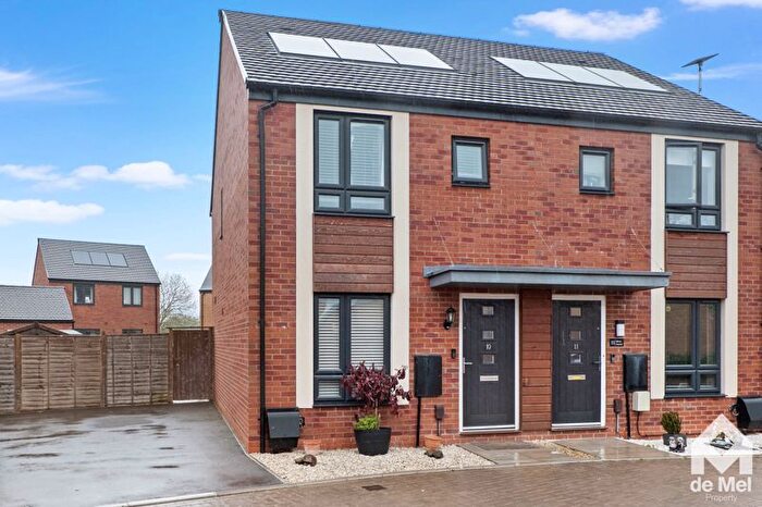 2 Bedroom Semi-Detached House For Sale In Olivine Crescent, Bishops Cleeve, GL52