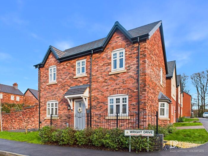 3 Bedroom Detached House For Sale In Wright Drive, Swanwick, DE55