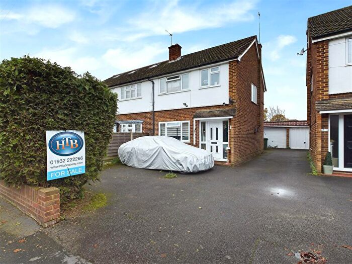 3 Bedroom Semi-Detached House For Sale In Sidney Road, Walton On Thames, KT12