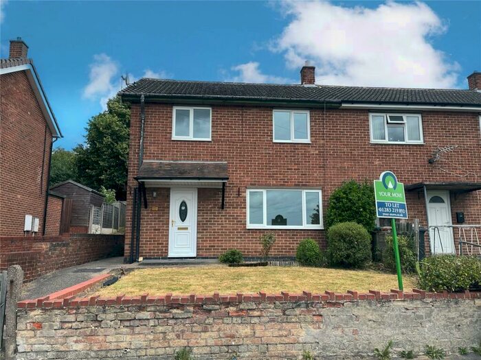 2 Bedroom End Of Terrace House To Rent In Appleton Close, Newhall, Swadlincote, Derbyshire, DE11