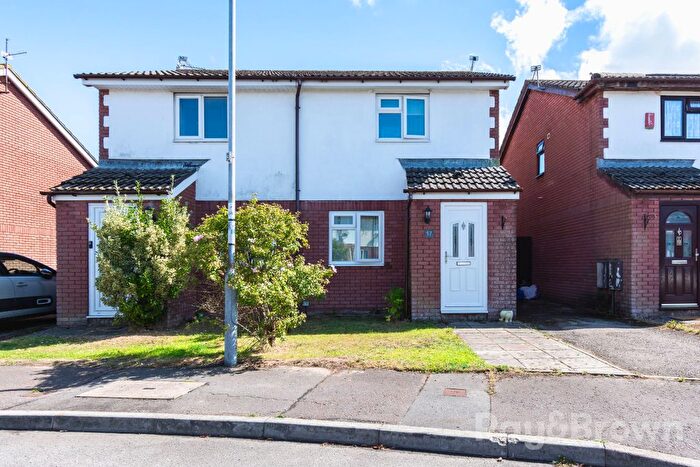 2 Bedroom Semi-detached House For Sale In Orchid Close, St. Mellons, Cardiff, CF3