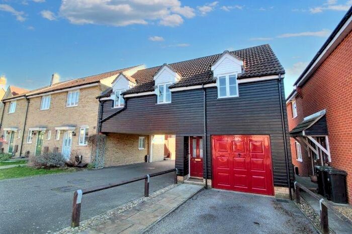 2 Bedroom Coach House To Rent In Cormorant Drive, Stowmarket, Suffolk, IP14