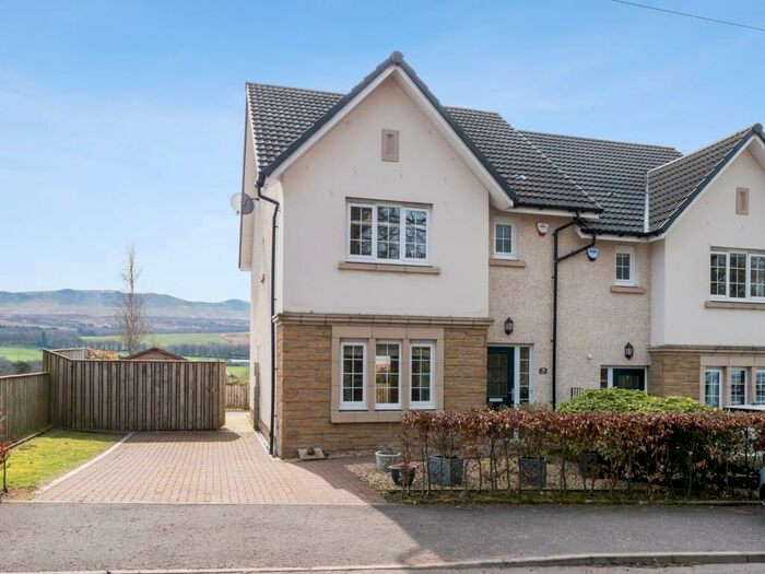 3 Bedroom Semi-Detached House For Sale In Dunmore Street, Balfron, Stirlingshire, G63