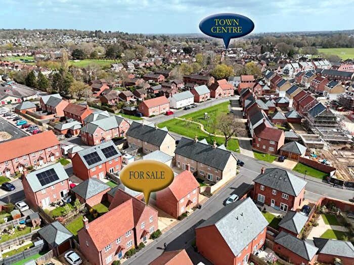 3 Bedroom Semi-Detached House For Sale In Athelstan Way, Wimborne, BH21