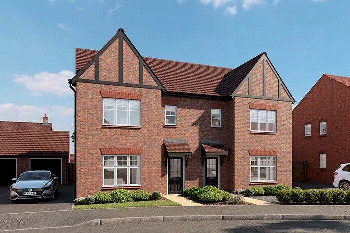 3 Bedroom Semi-Detached House For Sale In "The Cypress" At Bordon Hill, Stratford-Upon-Avon, CV37