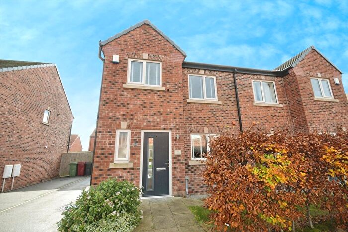3 Bedroom Semi-detached House For Sale In Rowan Road, Clowne, Chesterfield, Derbyshire, S43