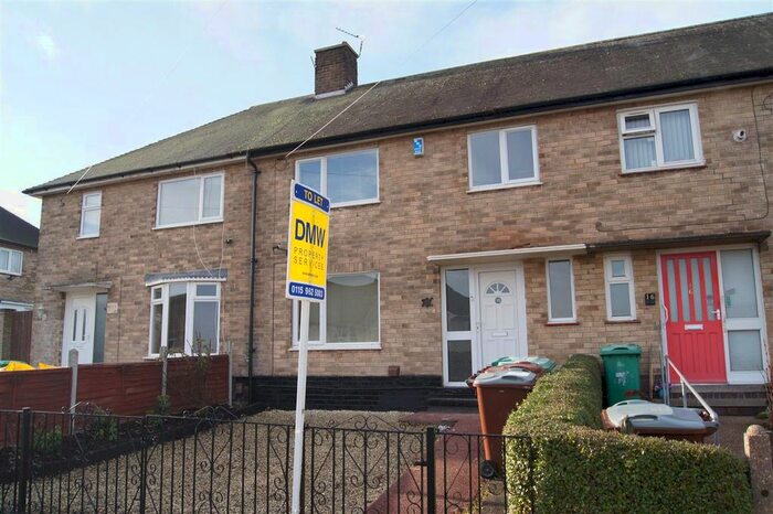 3 Bedroom Terraced House To Rent In Highbank Drive, Clifton, Nottingham, NG11