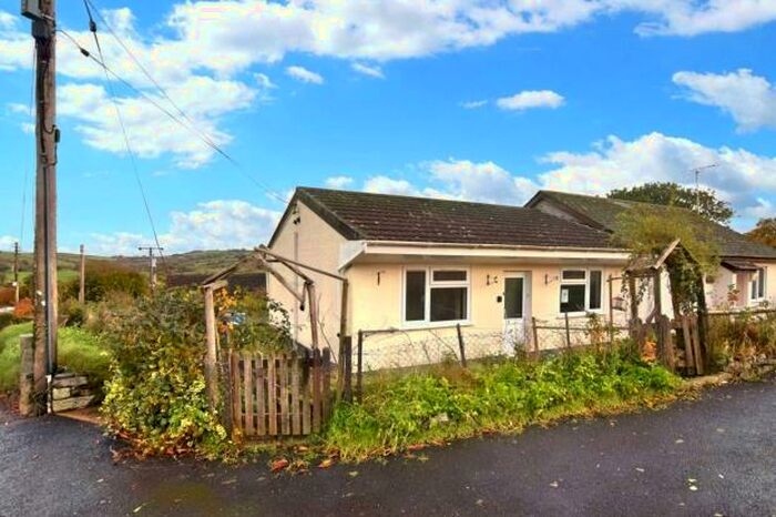 2 Bedroom Semi-Detached Bungalow For Sale In Hillcrest, South Tawton, Okehampton, Devon, EX20