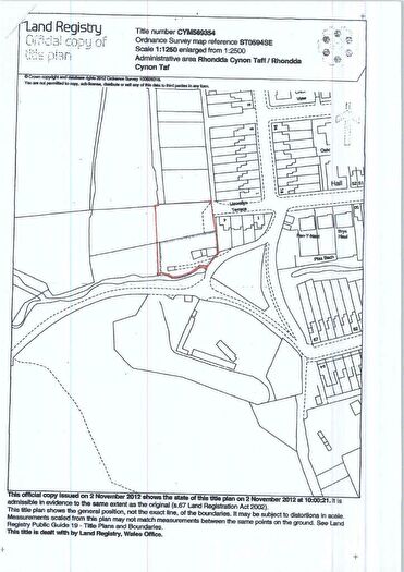 Land For Sale In Land At Llewellyn Terrace, Ynysybwl, Pontypridd, CF37
