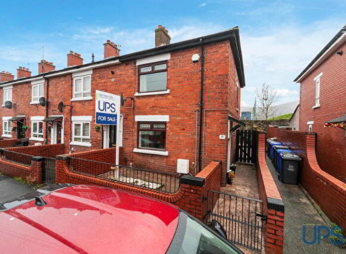 2 Bedroom End Of Terrace House For Sale In Whiterock Gardens, Belfast, BT12