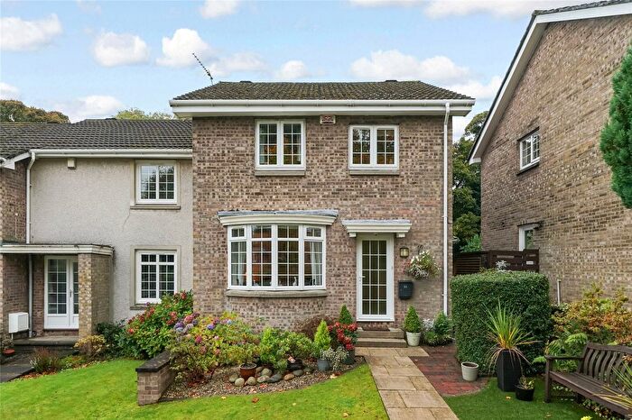 3 Bedroom End Of Terrace House For Sale In Ledcameroch Park, Bearsden, Glasgow, East Dunbartonshire, G61