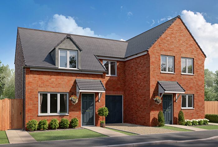 3 Bedroom Semi-Detached House For Sale In "Fergus" At Oak Tree Crescent, Knottingley, WF11