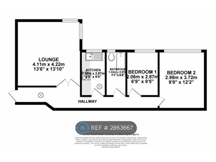 2 Bedroom Flat To Rent In Pullman Court, London, SW2