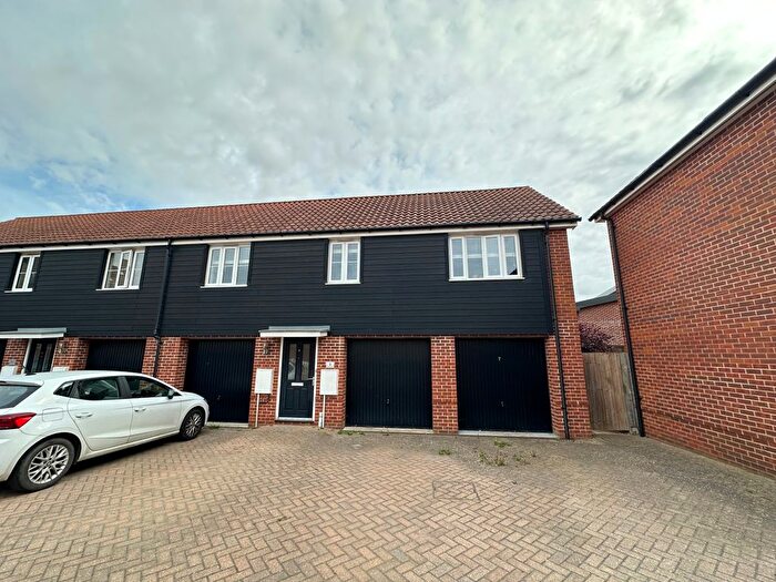 2 Bedroom Coach House To Rent In Newbolt Close, Stowmarket, IP14