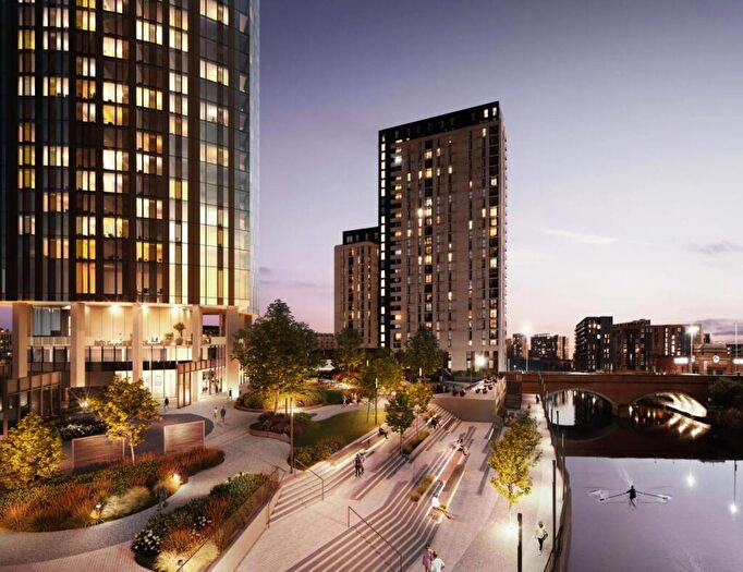 1 Bedroom Apartment To Rent In Vista River Garden, Vista River Tower, Trinity Way, M3