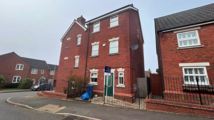 4 Bedroom Semi Detached House To Rent In Whinchat Drive, Cannock, Staffordshire, WS11