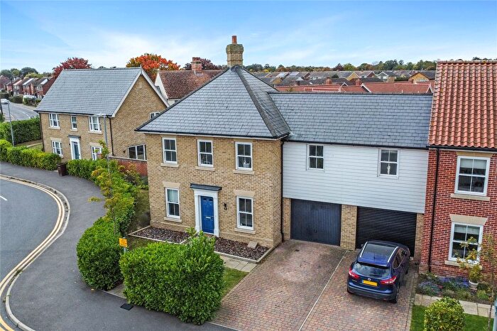 3 Bedroom Link Detached House For Sale In Strawberry Avenue, Lawford, Manningtree, Essex, CO11