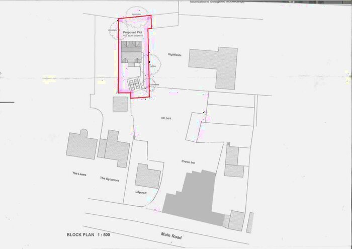 Land For Sale In Of The Former Crown Inn, Main Road, DE55