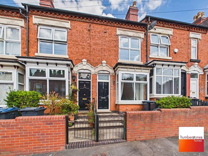 3 Bedroom Terraced House To Rent In Shenstone Road, Edgbaston, Birmingham, B16