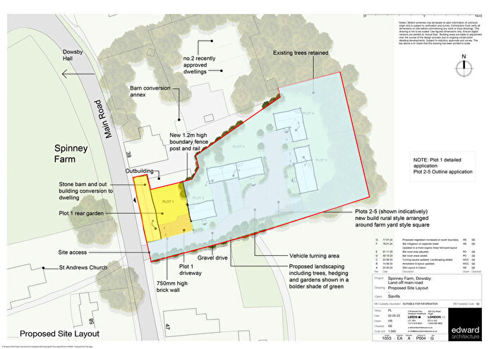 Land For Sale In Development Land, Main Road, Dowsby, Bourne, Lincolnshire, PE10