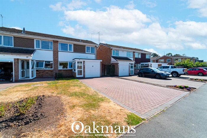 3 Bedroom Semi Detached House For Sale In Hartford Road, Bromsgrove, Worcestershire, B60
