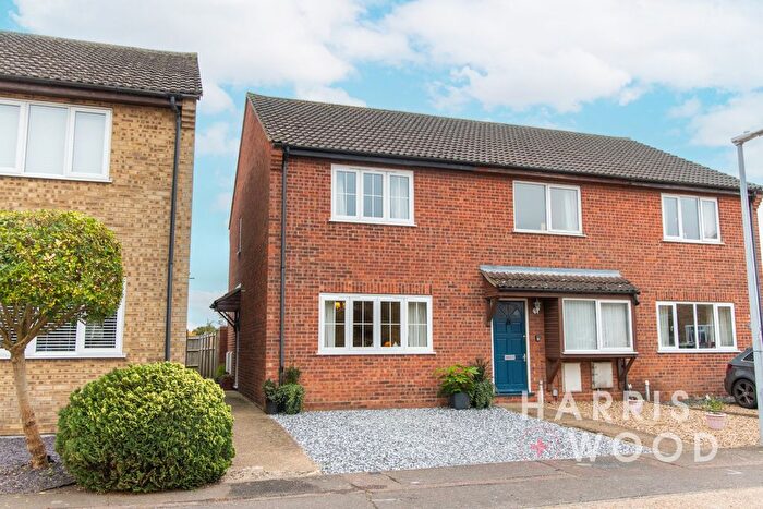 2 Bedroom End Of Terrace House For Sale In Montbretia Close, Stanway, Colchester, Essex, CO3