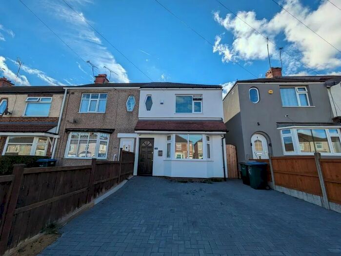 2 Bedroom End Of Terrace House To Rent In Telfer Road, Coventry, CV6