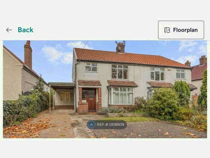 3 Bedroom Semi-Detached House To Rent In Earlham Road, Norwich NR4