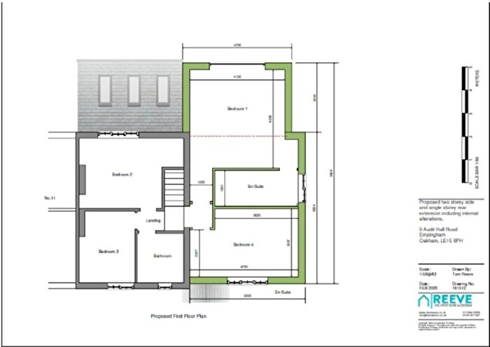 2 Bedroom Semi-Detached House For Sale In Audit Hall Road, Empingham, Oakham, LE15