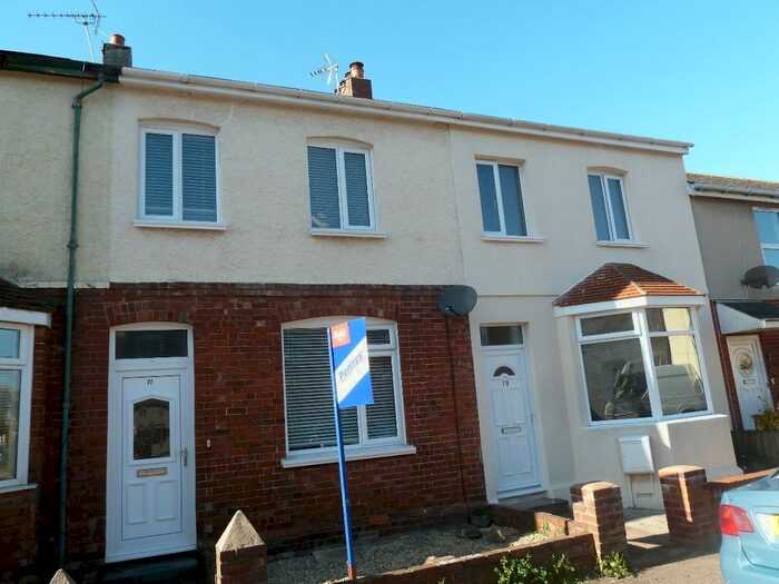 2 Bedroom Terraced House To Rent In Rosebery Road, Exmouth, EX8