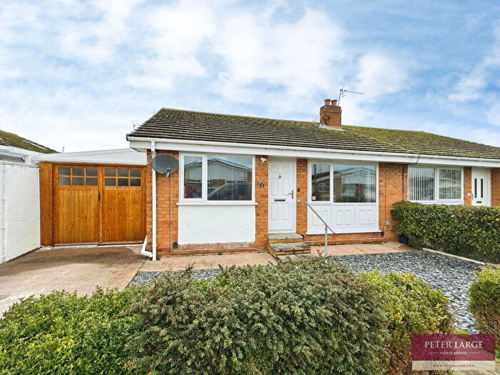 2 Bedroom Semi-Detached Bungalow For Sale In Larch Drive, Rhyl, Denbighshire, LL18
