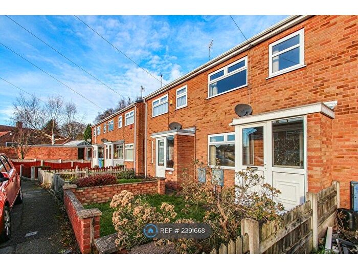 3 Bedroom Terraced House To Rent In Parkstone Avenue, Rainworth, Mansfield, NG21