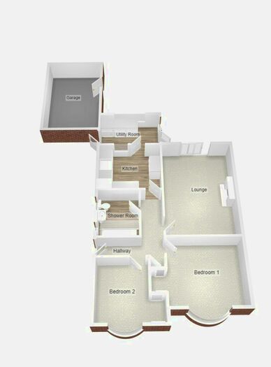 2 Bedroom Semi-Detached Bungalow For Sale In Okehampton Road, Styvechale, Coventry, CV3