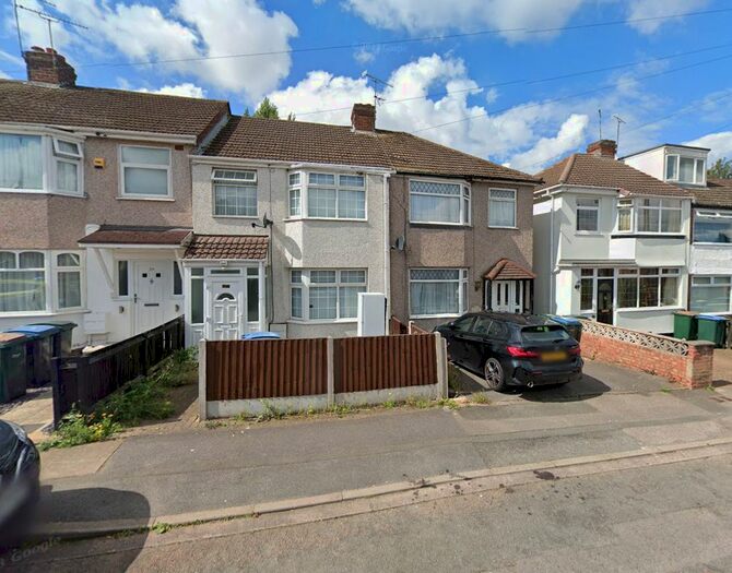 3 Bedroom Terraced House To Rent In Draycott Road, Coventry, CV2