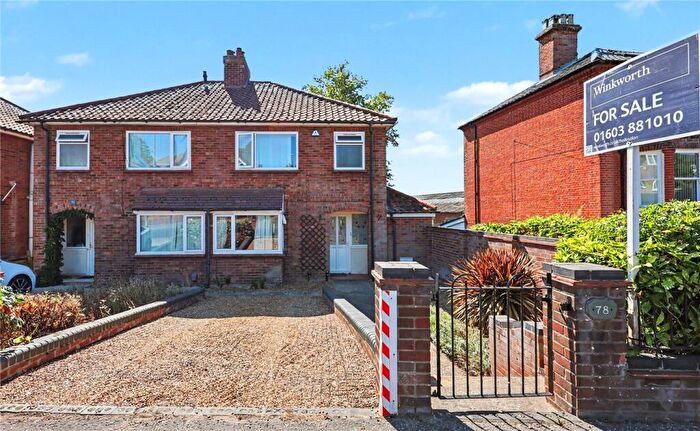 3 Bedroom Semi Detached House For Sale In Aylsham Road, Norwich, Norfolk, NR3