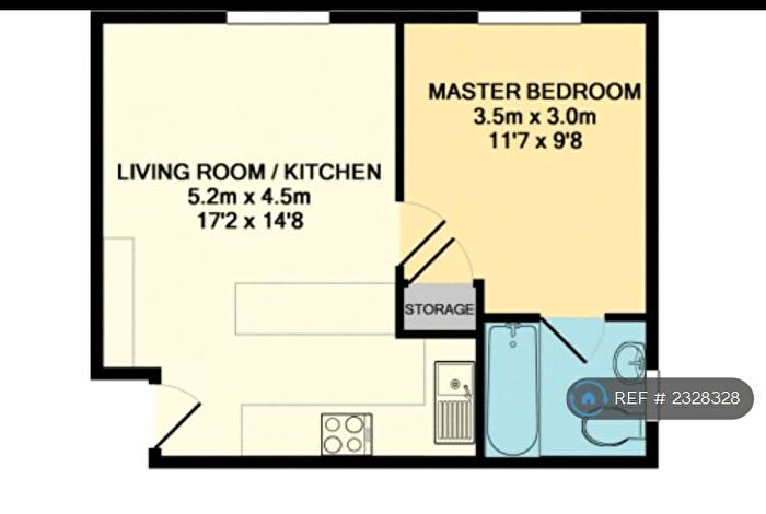 1 Bedroom Flat To Rent In Albert Road, Bagshot, GU19