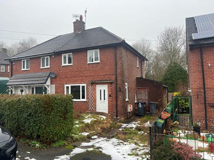 3 Bedroom Semi Detached House For Sale In Droitwich Close, Silverdale, Newcastle, ST5