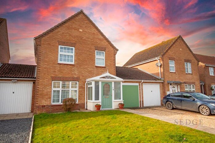 3 Bedroom Link Detached House For Sale In Casswell Drive, Quadring, Spalding, PE11