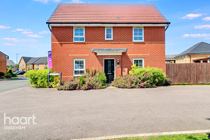 3 Bedroom Detached House For Sale In Valetta Drive, Watton, IP25