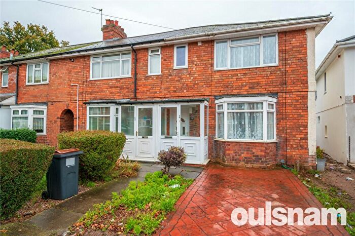 3 Bedroom End Of Terrace House To Rent In Jutland Road, Birmingham, West Midlands, B13