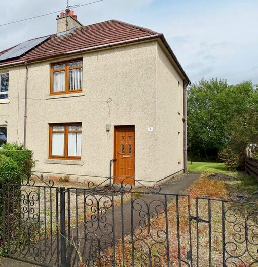 2 Bedroom Semi-Detached House For Sale In Kersie Terrace, South Alloa, Stirling, FK7