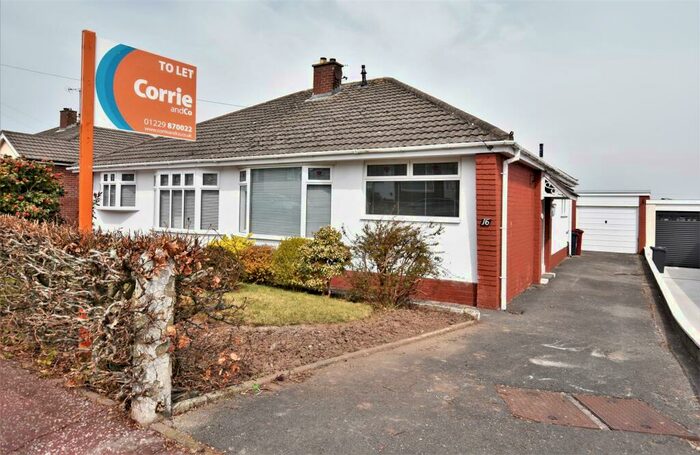 2 Bedroom Semi-Detached Bungalow To Rent In Yewdale Avenue, Hawcoat, Barrow-In-Furness, LA14