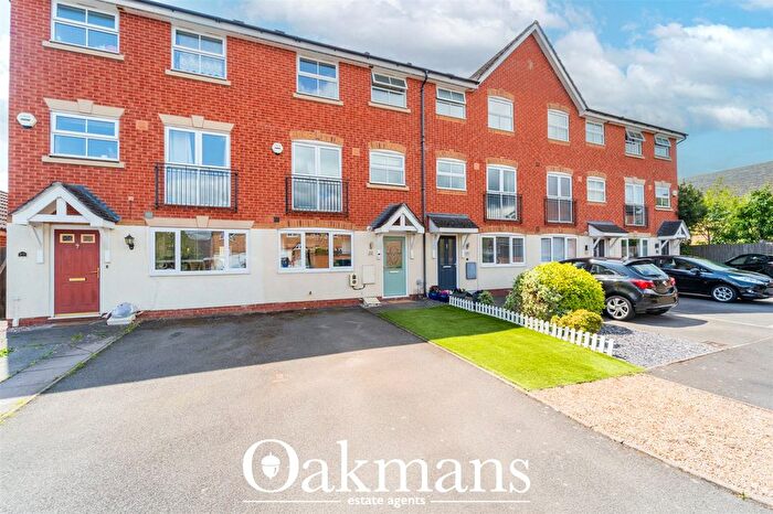 4 Bedroom Terraced House For Sale In Steel Close, Bromsgrove, Worcestershire, B60