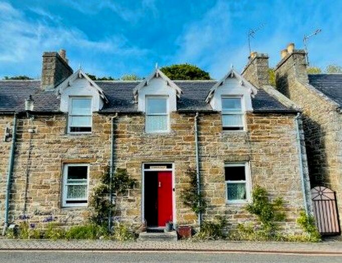 2 Bedroom End Of Terrace House For Sale In The Village, Dunbeath, KW6