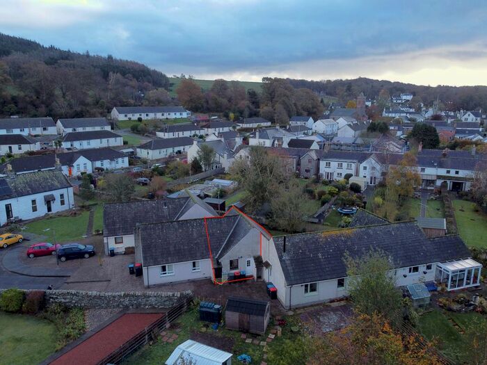 1 Bedroom Terraced Bungalow For Sale In Carney's Corner, Gatehouse Of Fleet, Castle Douglas, DG7