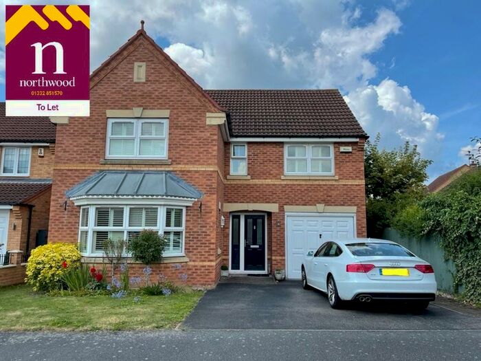 4 Bedroom Detached House To Rent In Realm Close, Chellaston, Derby, DE73