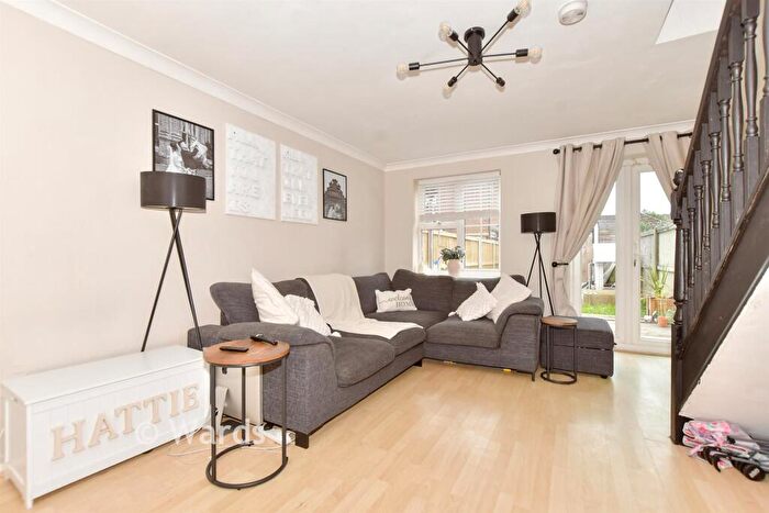 2 Bedroom Terraced House For Sale In Heron Forstal Avenue, Hawkinge, Folkestone, Kent, CT18