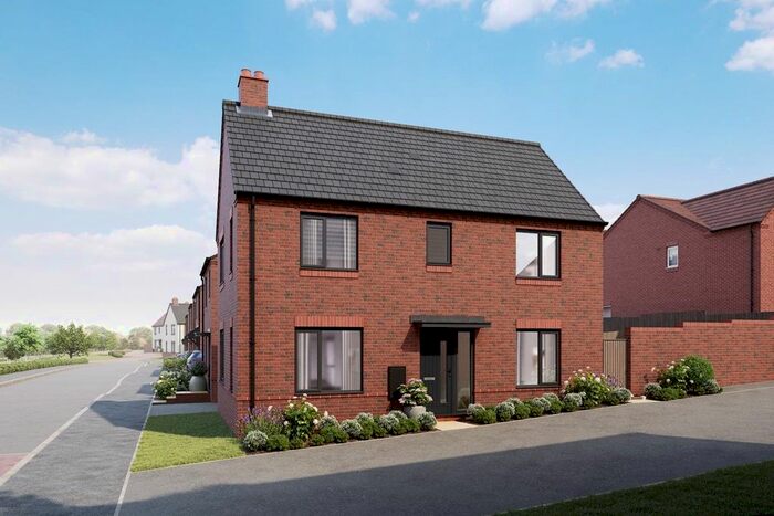 3 Bedroom Detached House For Sale In "The Aynesdale - Plot " At Rockcliffe Close, Church Gresley, Swadlincote, DE11