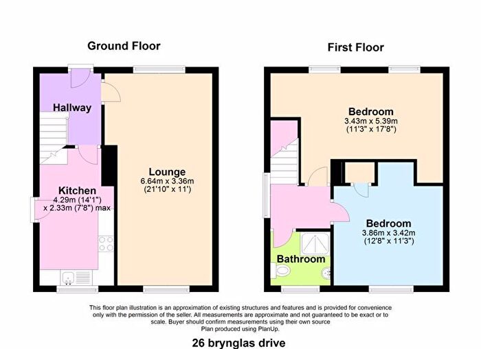 2 Bedroom Semi-Detached House For Sale In Stylishly Improved, Brynglas Drive, Newport, NP20